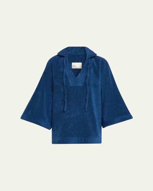 Terry Cloth Tunic Top